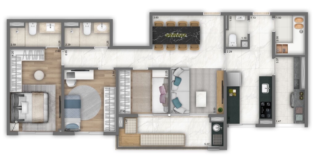 Apartamento, 3 quartos, 90 m² - Foto 16