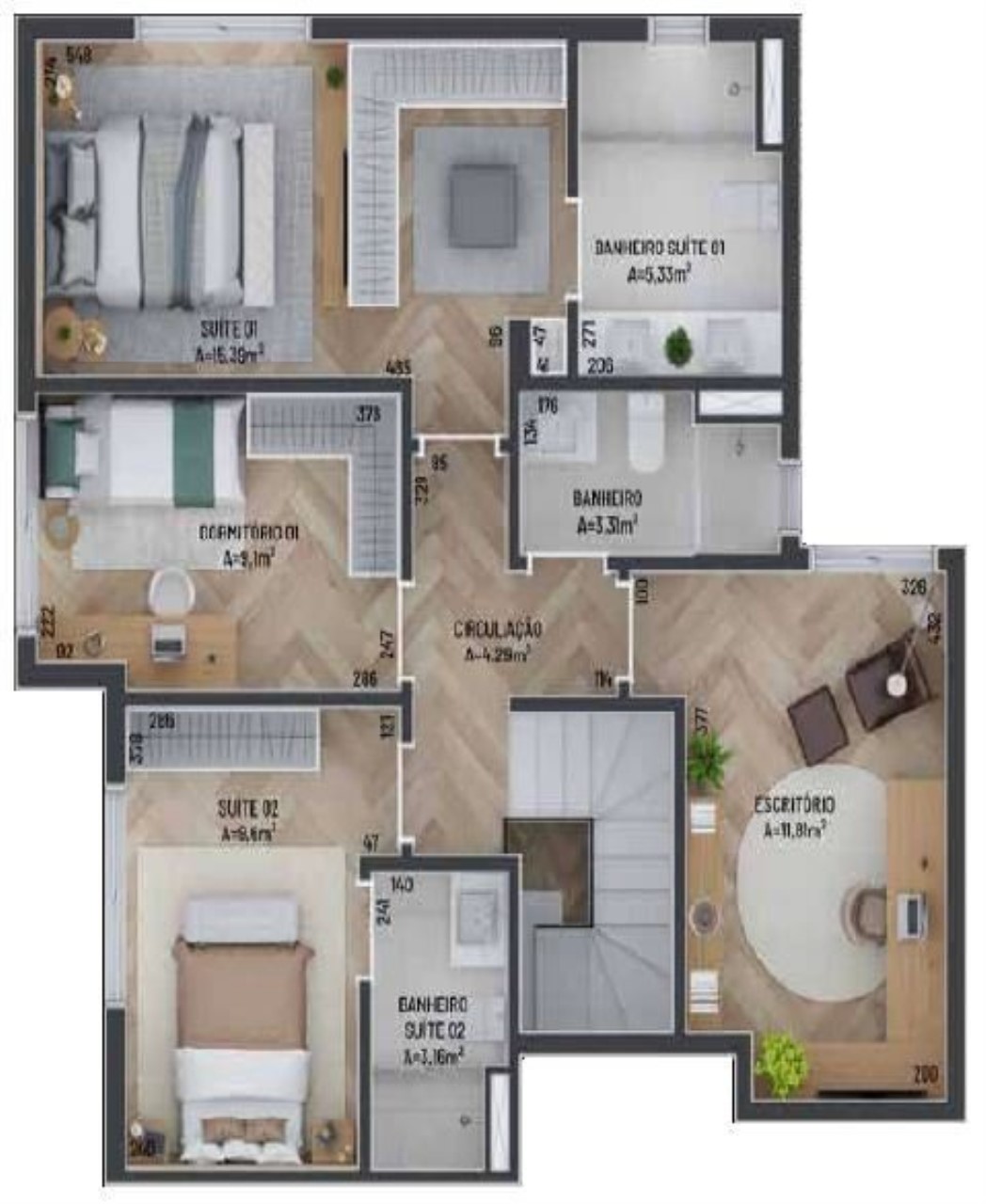 Apartamento, 4 quartos, 245 m² - Foto 20