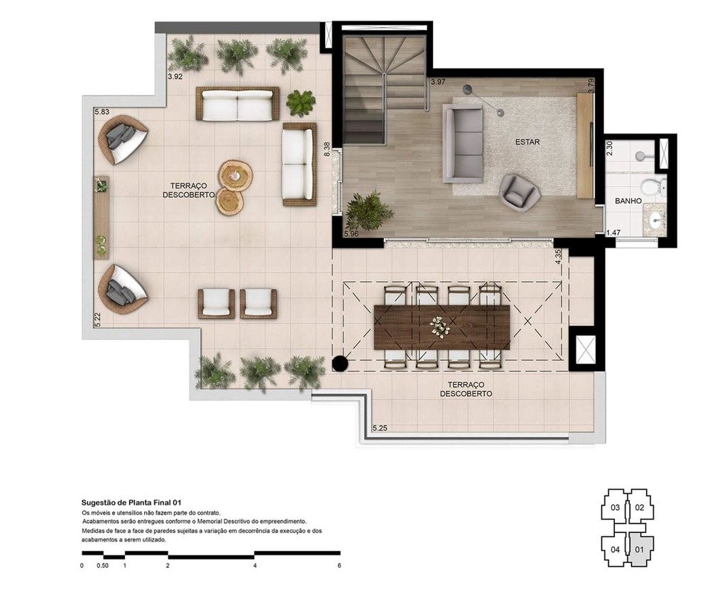 Apartamento, 3 quartos, 133 m² - Foto 42