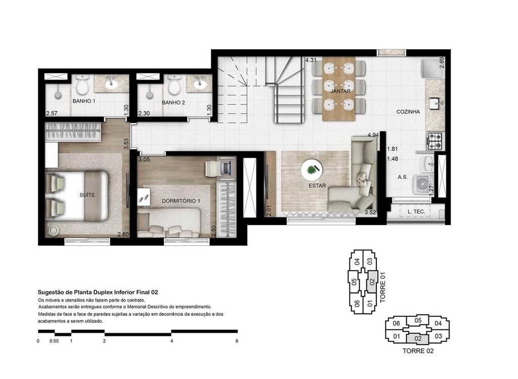 Apartamento, 3 quartos, 133 m² - Foto 47
