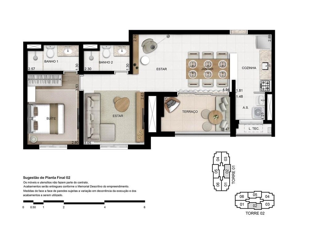 Apartamento, 3 quartos, 133 m² - Foto 44