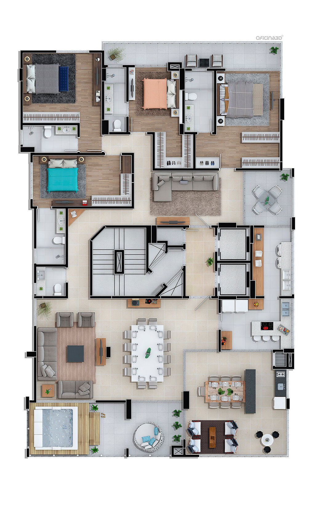 Apartamento, 4 quartos, 297 m² - Foto 15