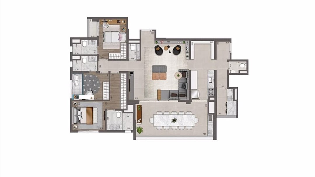 Apartamento, 3 quartos, 115 m² - Foto 11