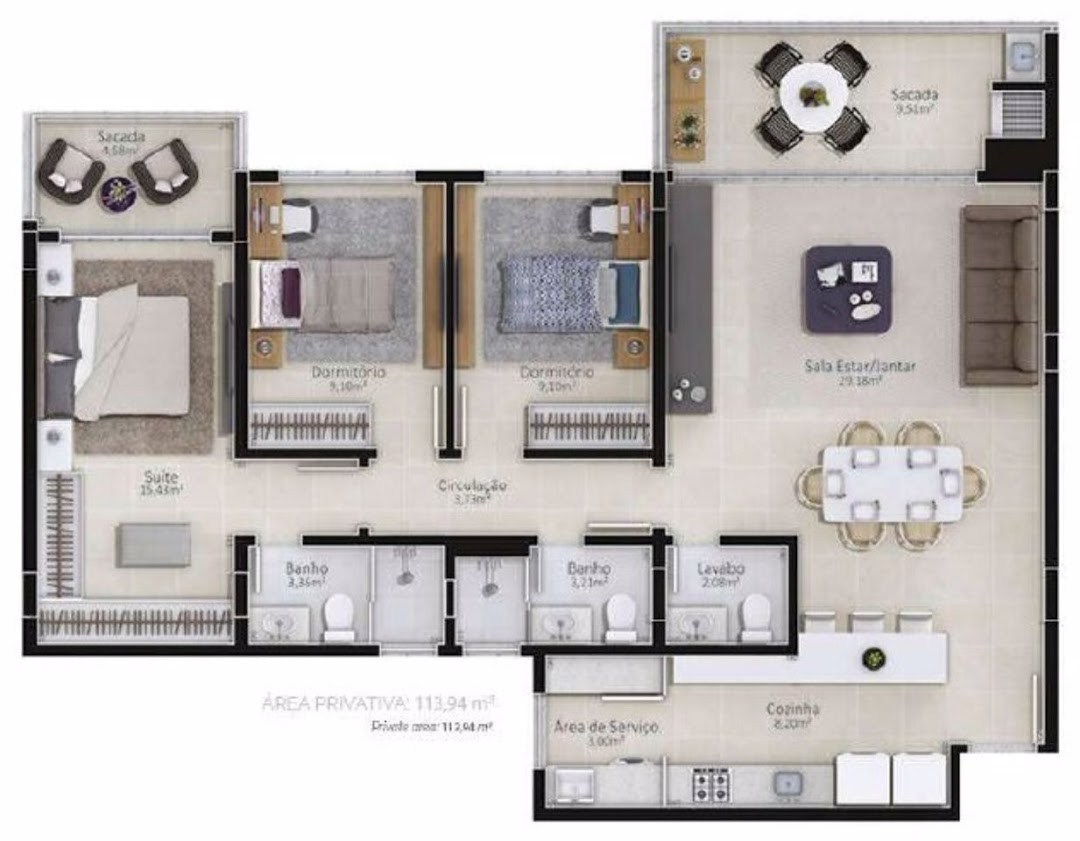 Apartamento, 2 quartos, 104 m² - Foto 18