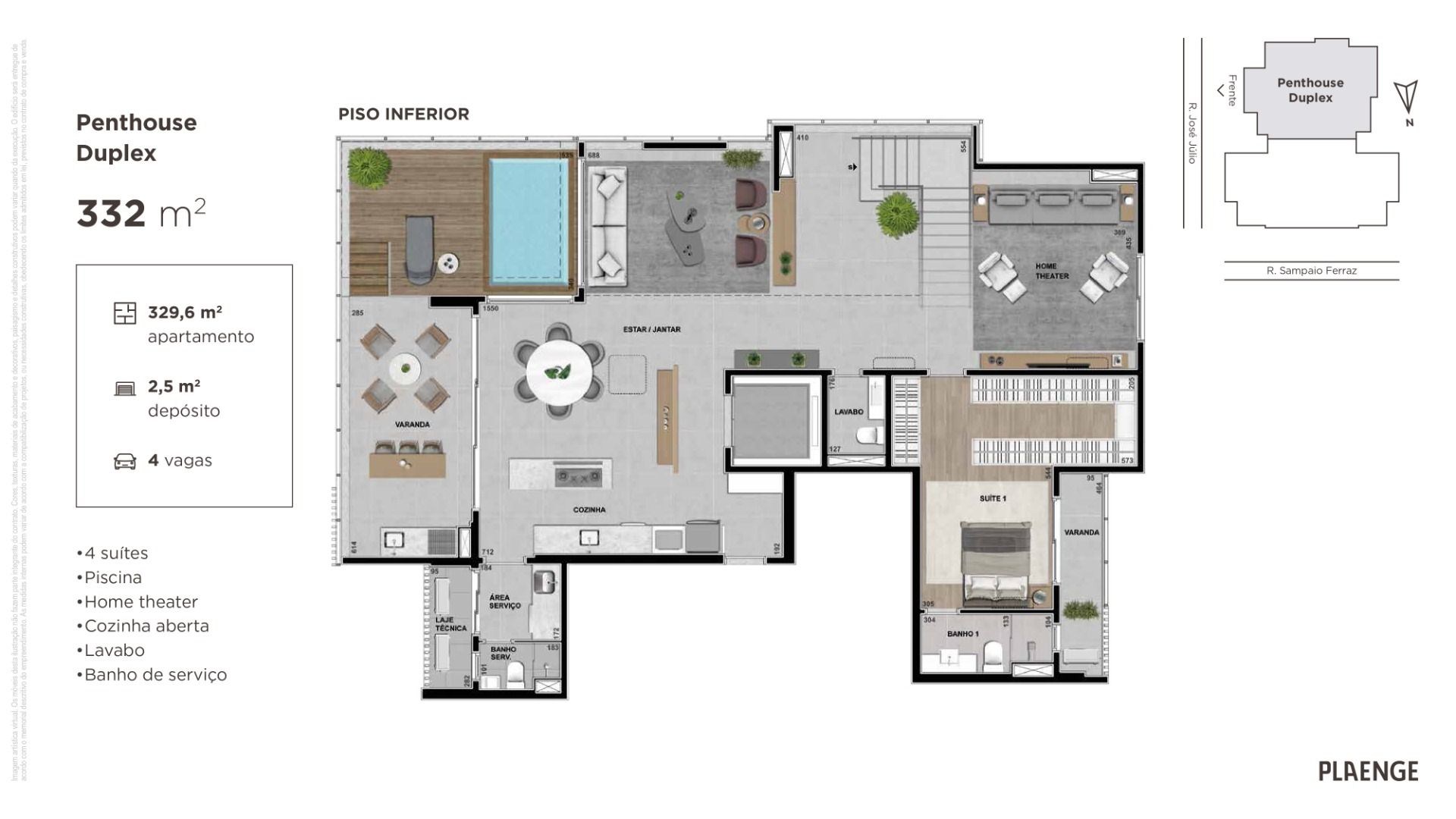 Apartamento, 3 quartos, 133 m² - Foto 34