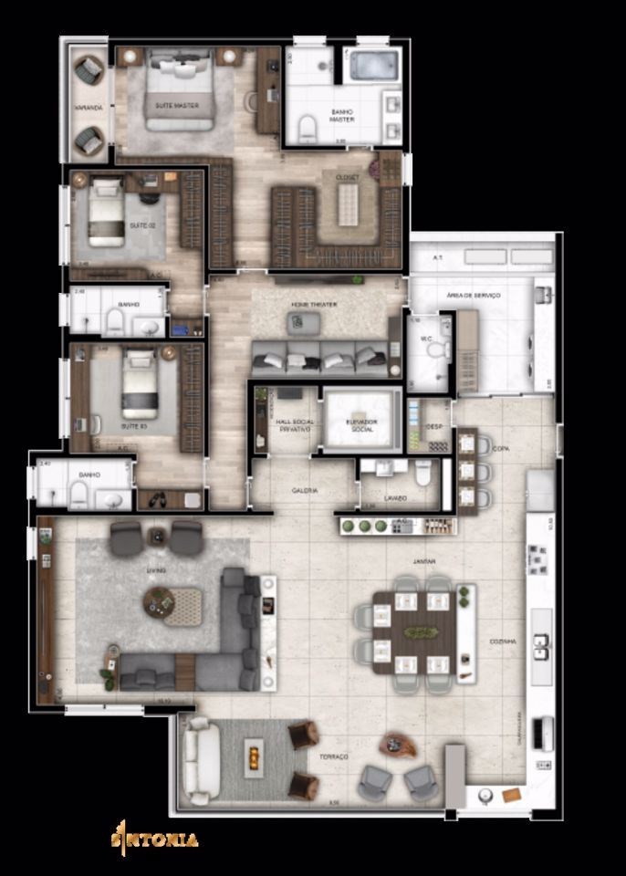 Apartamento, 4 quartos, 162 m² - Foto 30
