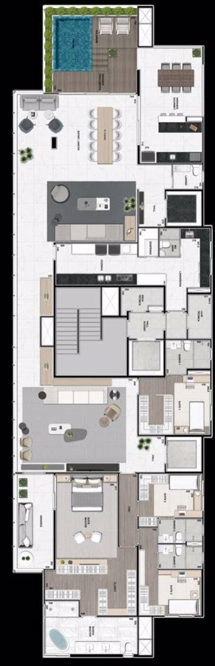 Apartamento, 3 quartos, 190 m² - Foto 4