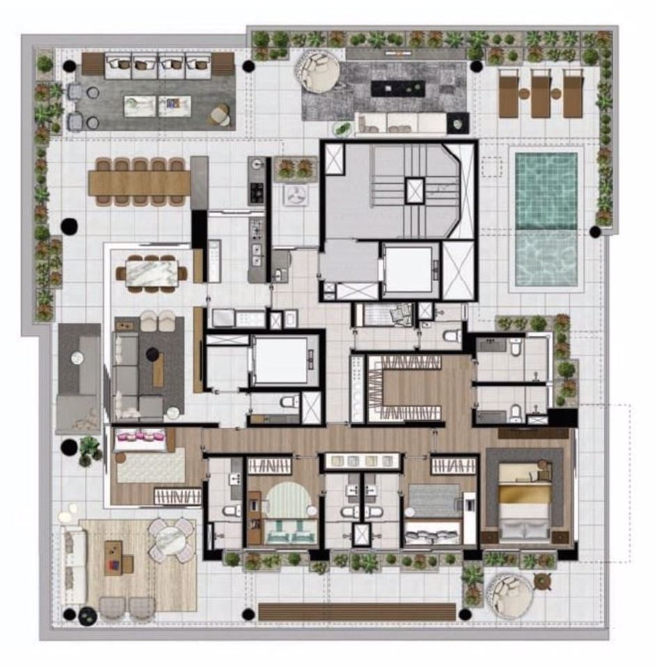 Apartamento, 4 quartos, 327 m² - Foto 21
