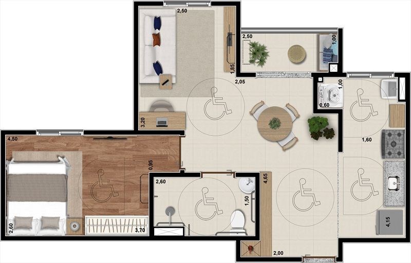 Apartamento, 2 quartos, 49 m² - Foto 16