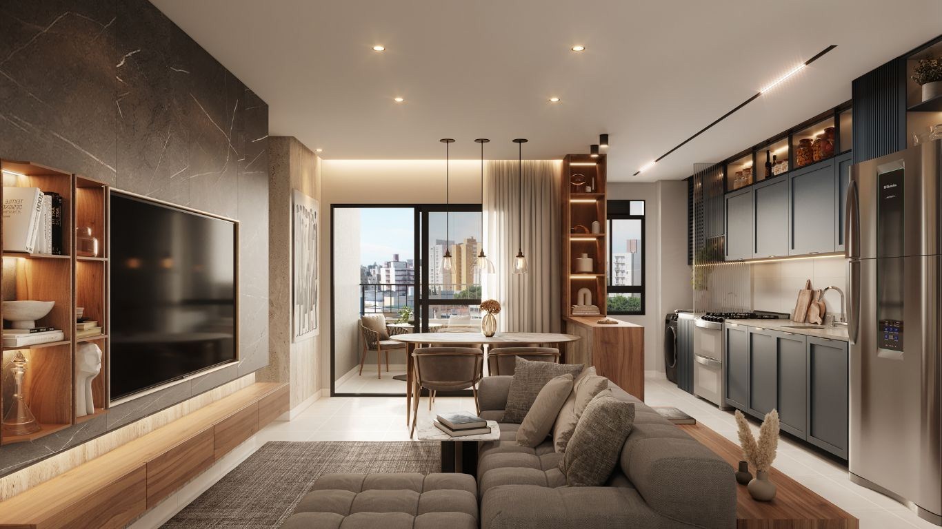 Apartamento, 2 quartos, 63 m² - Foto 3