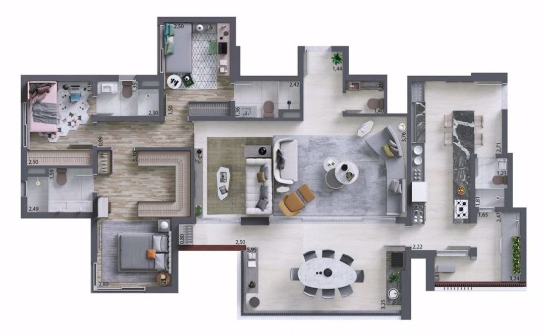Apartamento, 4 quartos, 150 m² - Foto 21