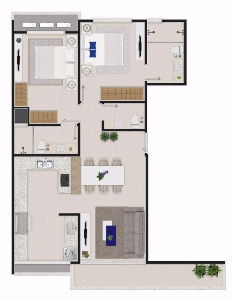 Apartamento, 3 quartos, 92 m² - Foto 14