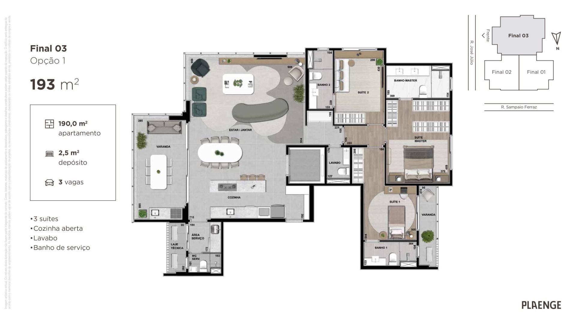 Apartamento, 3 quartos, 133 m² - Foto 23