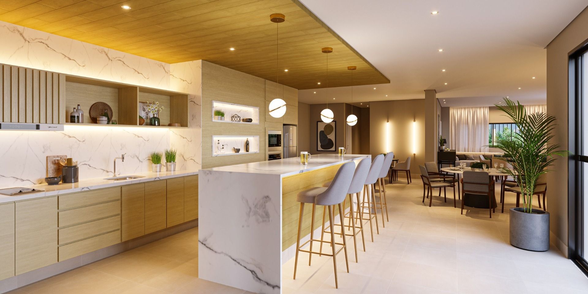 Apartamento, 2 quartos, 77 m² - Foto 2