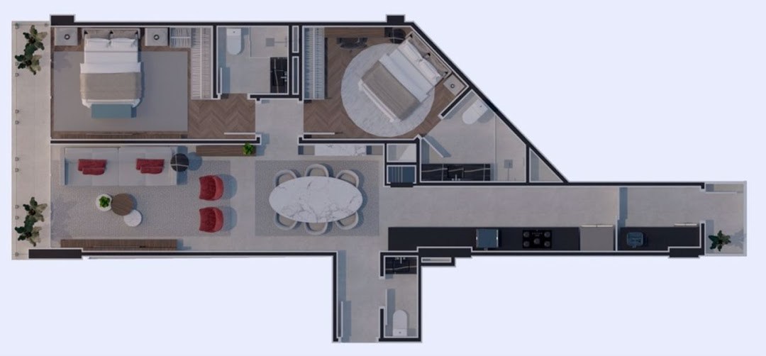 Apartamento, 2 quartos, 83 m² - Foto 15