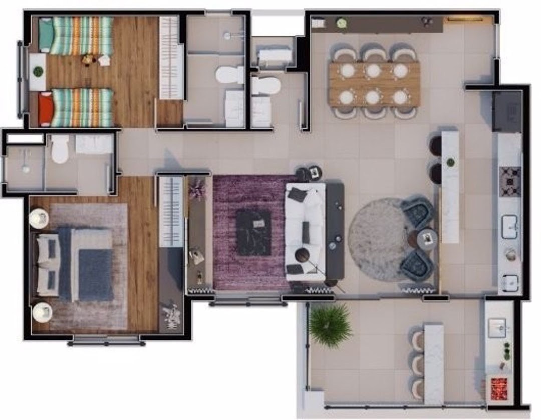 Apartamento, 3 quartos, 91 m² - Foto 25