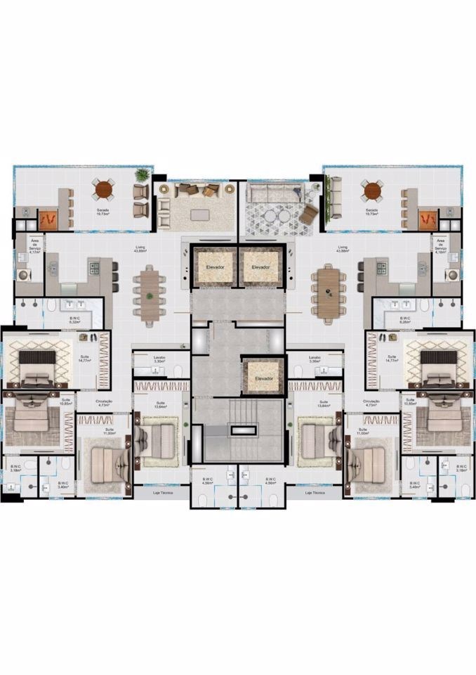 Apartamento, 4 quartos, 160 m² - Foto 21