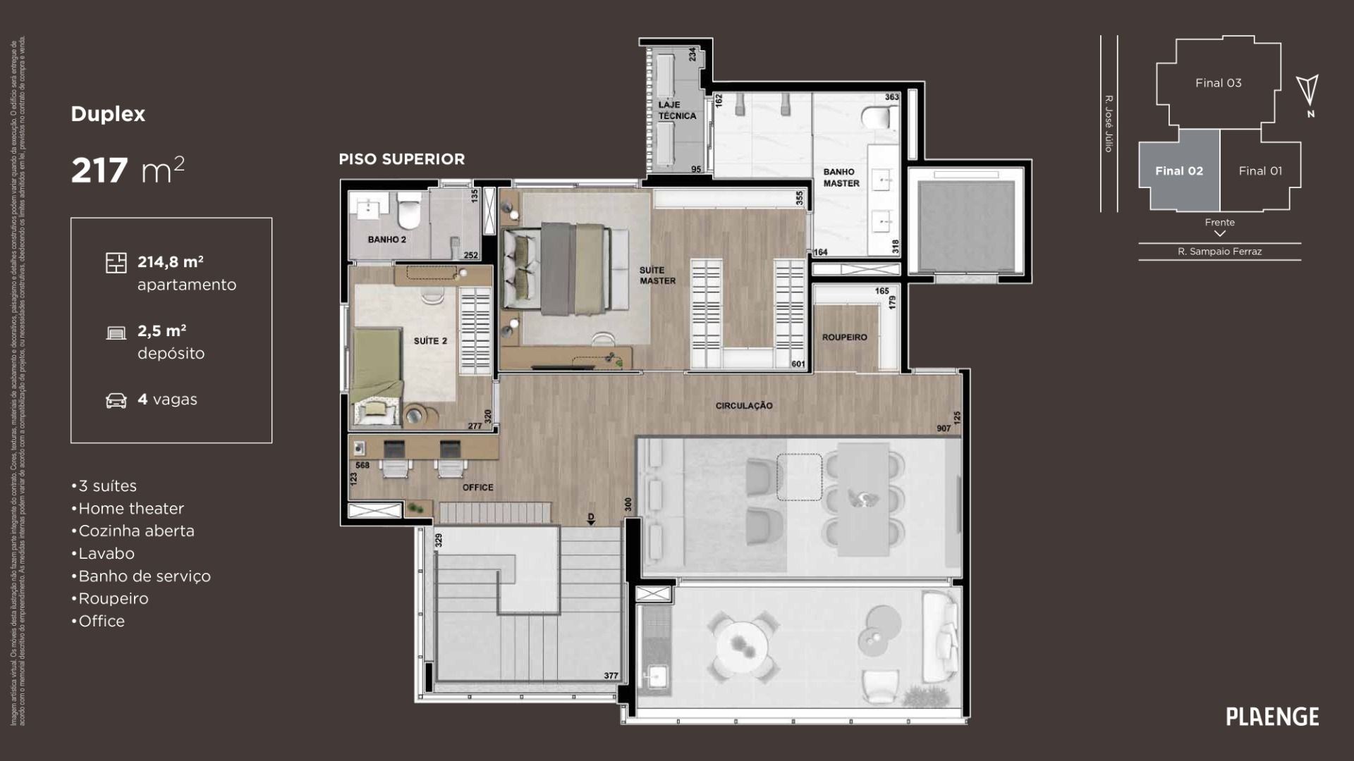 Apartamento, 3 quartos, 133 m² - Foto 28
