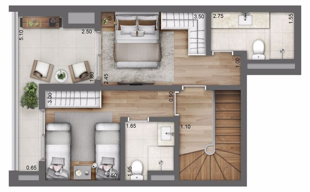 Apartamento, 2 quartos, 70 m² - Foto 14