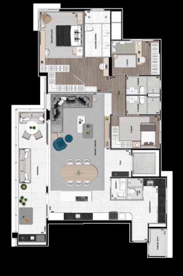 Apartamento, 3 quartos, 190 m² - Foto 45
