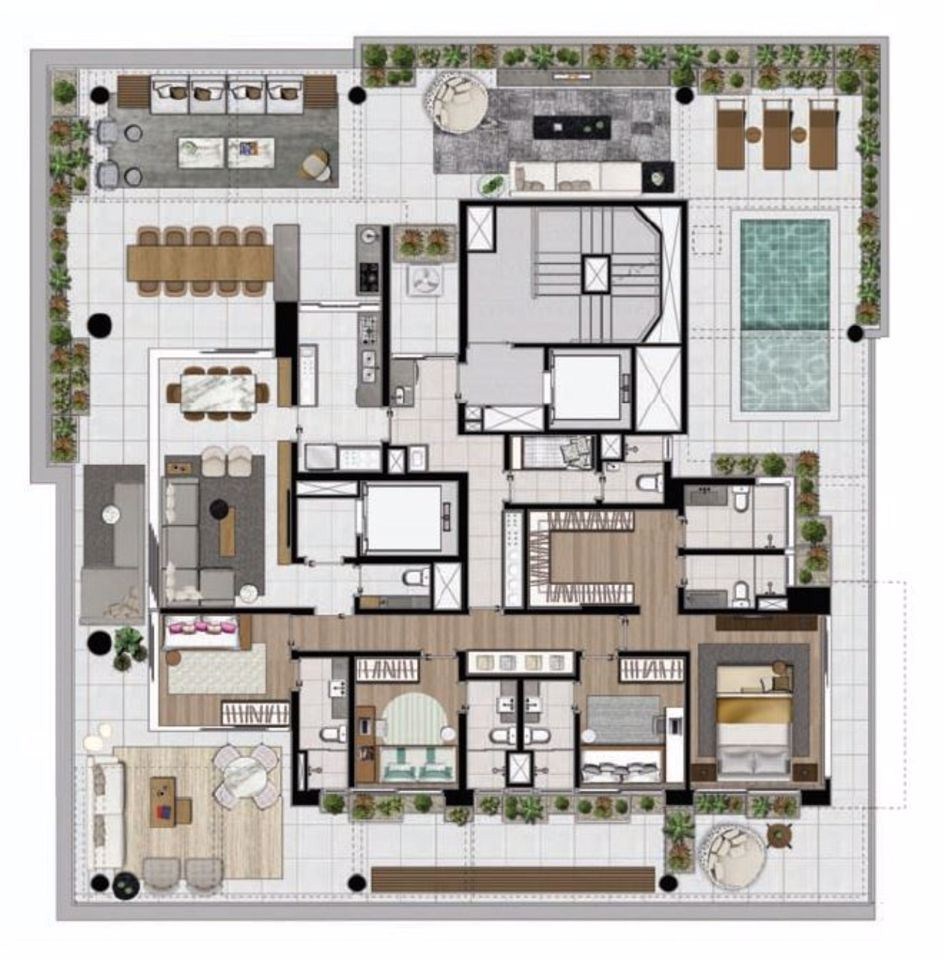 Apartamento, 3 quartos, 231 m² - Foto 8