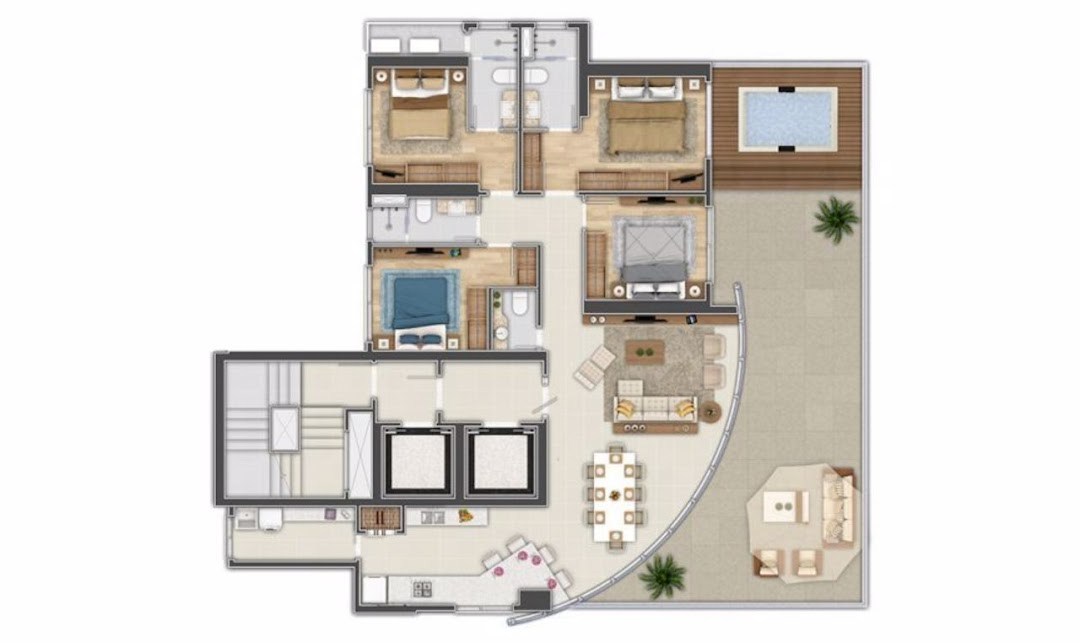 Apartamento, 4 quartos, 131 m² - Foto 6