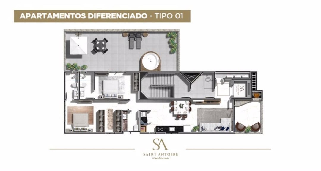 Apartamento, 2 quartos, 134 m² - Foto 19