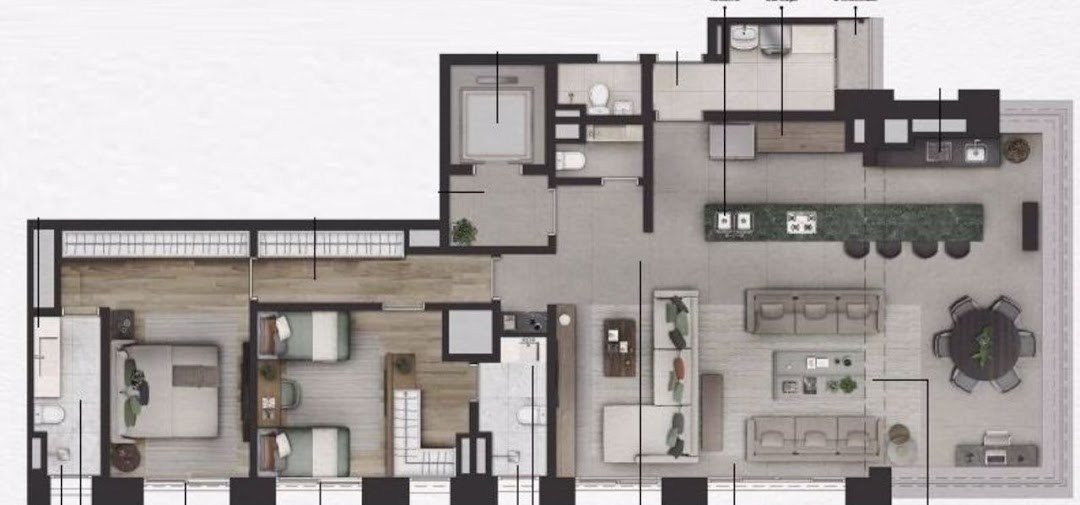 Apartamento, 3 quartos, 155 m² - Foto 15