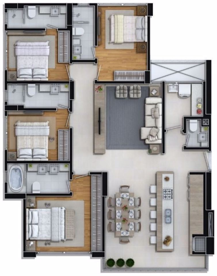 Apartamento, 4 quartos, 137 m² - Foto 25