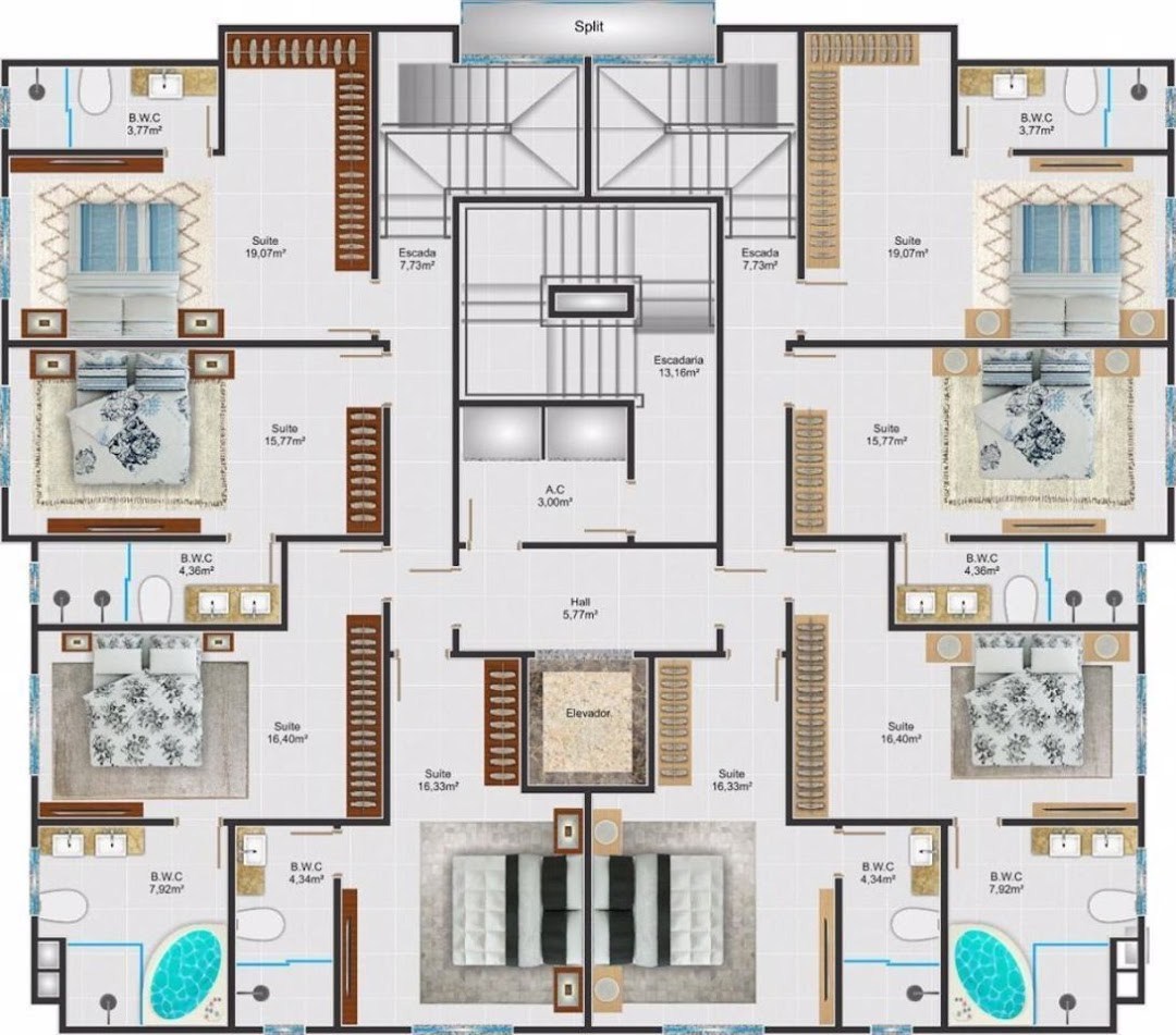 Apartamento, 3 quartos, 114 m² - Foto 12