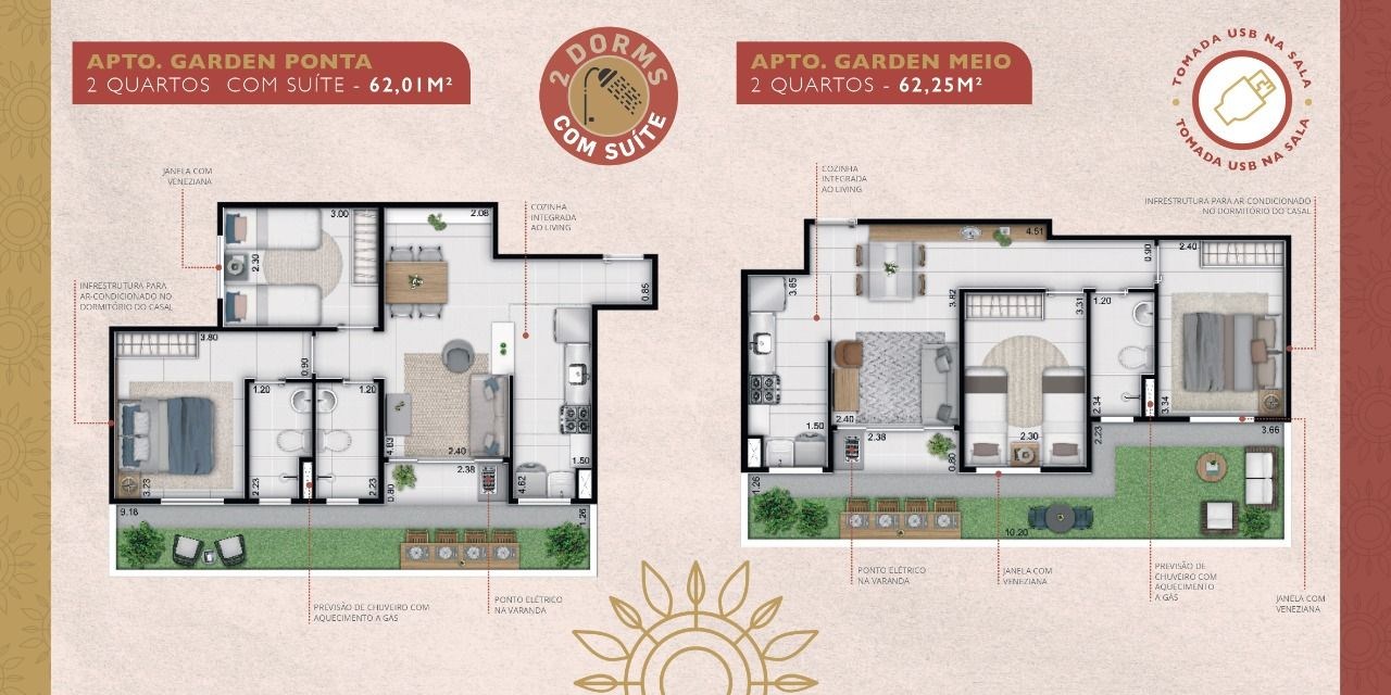 Apartamento, 2 quartos, 48 m² - Foto 7