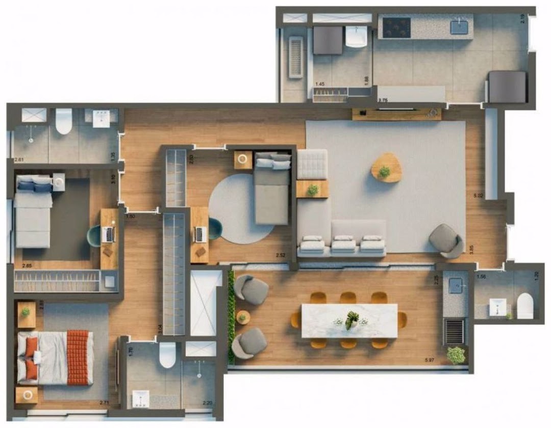 Apartamento, 4 quartos, 147 m² - Foto 18