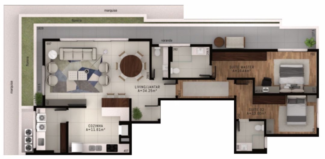Apartamento, 3 quartos, 152 m² - Foto 14