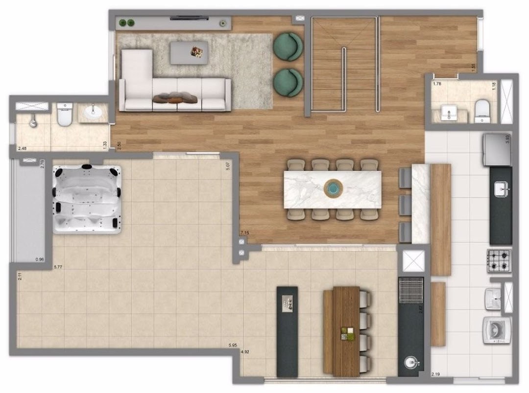 Apartamento, 3 quartos, 96 m² - Foto 8