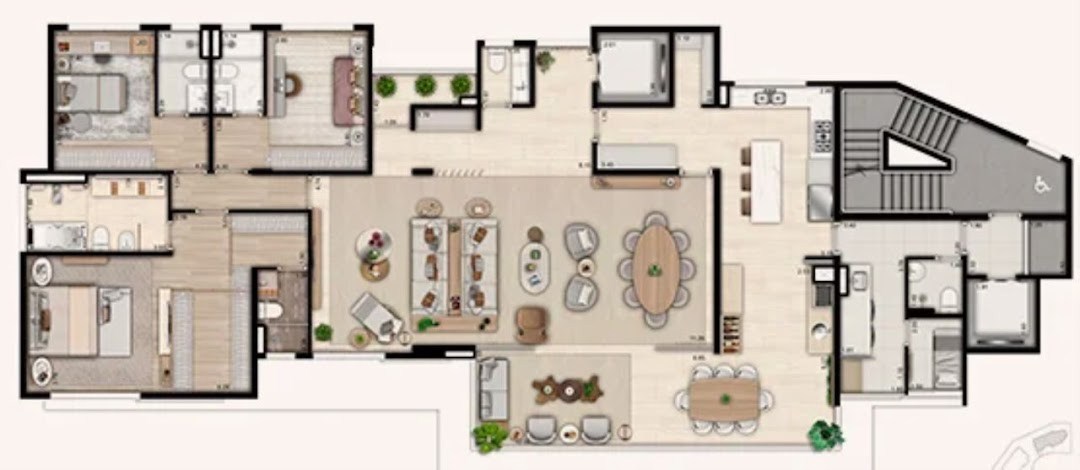 Apartamento, 3 quartos, 140 m² - Foto 14
