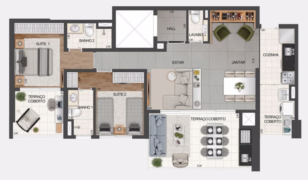 Apartamento, 4 quartos, 283 m² - Foto 19