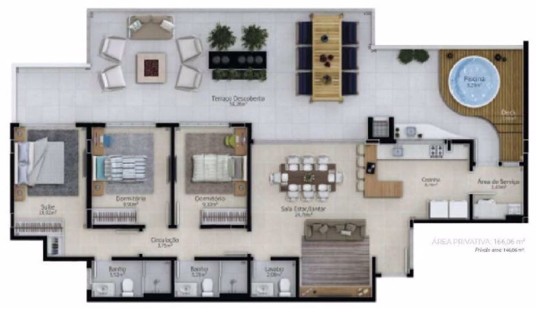 Apartamento, 2 quartos, 104 m² - Foto 16