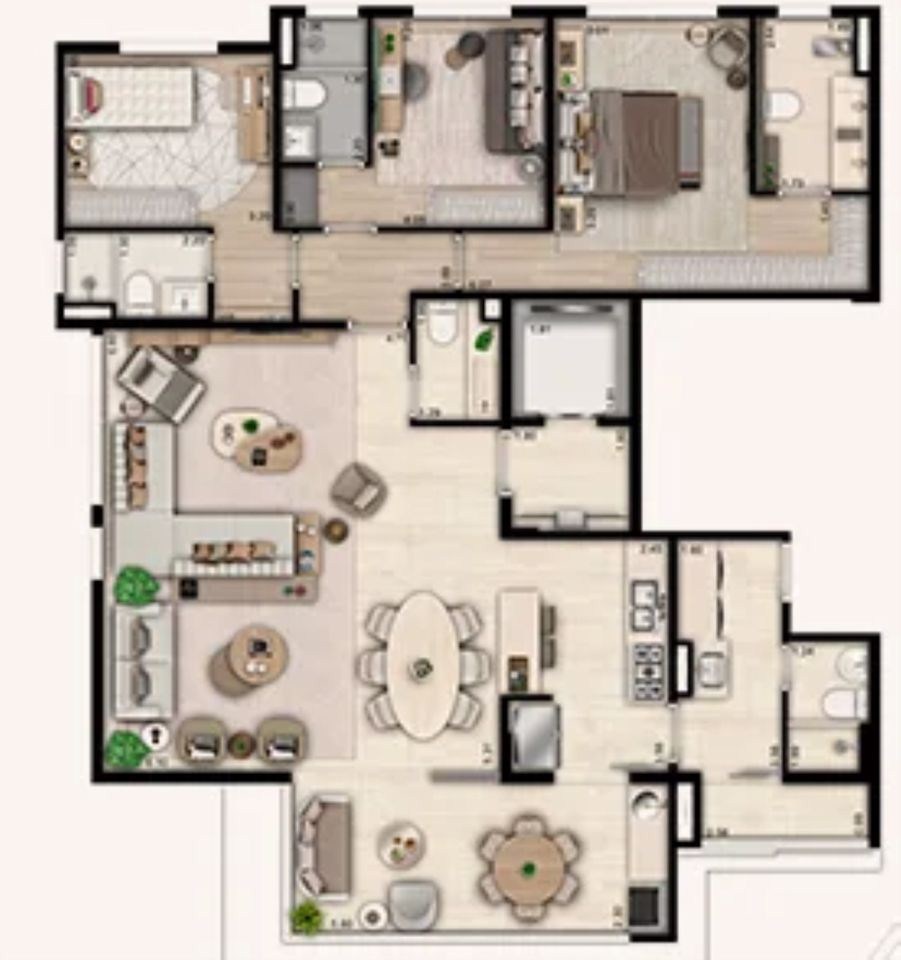 Apartamento, 3 quartos, 140 m² - Foto 15