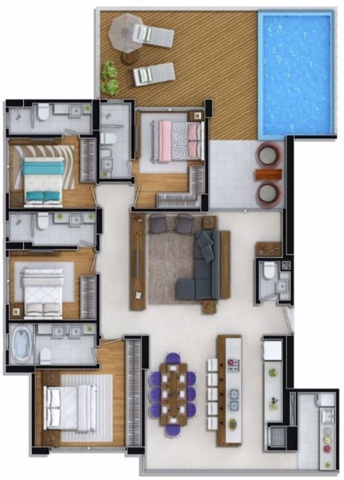 Apartamento, 4 quartos, 137 m² - Foto 7