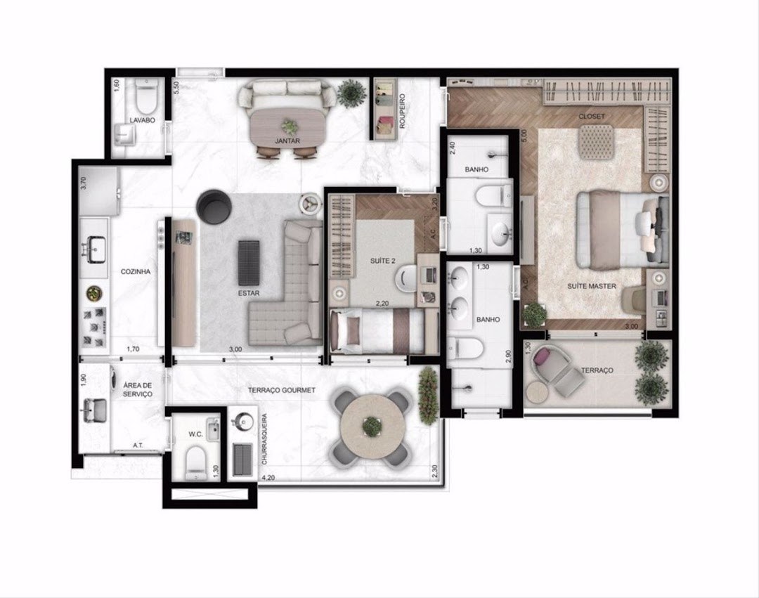 Apartamento, 3 quartos, 118 m² - Foto 17
