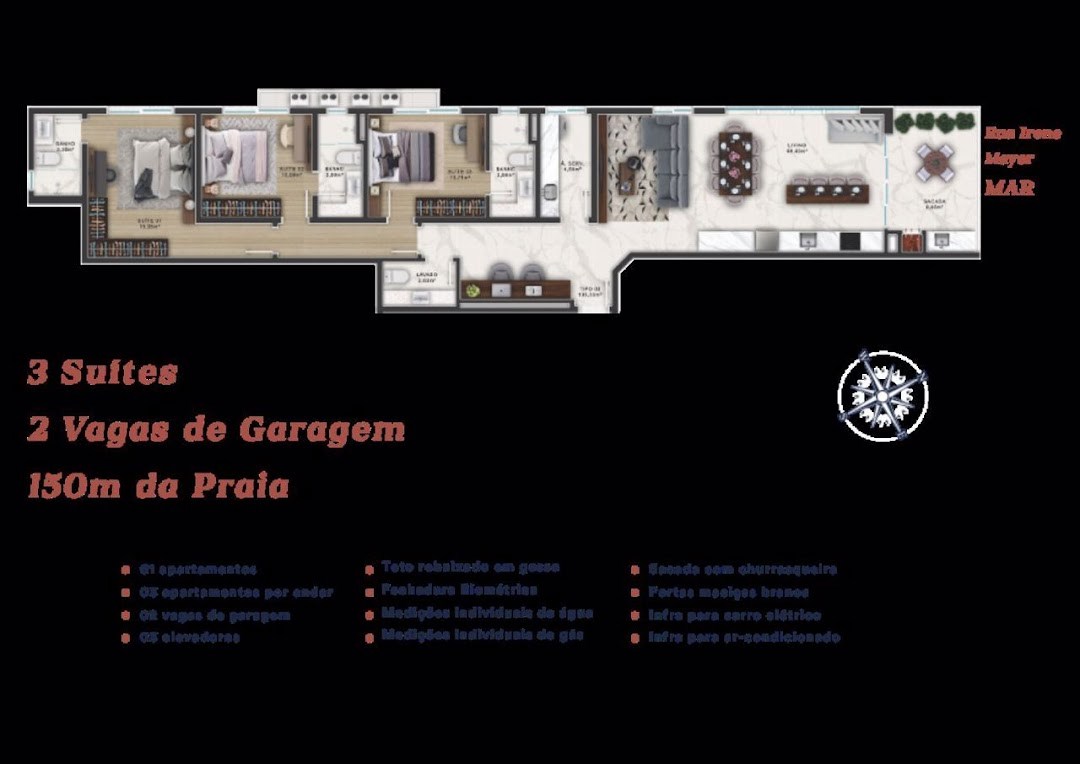 Apartamento, 3 quartos, 114 m² - Foto 33