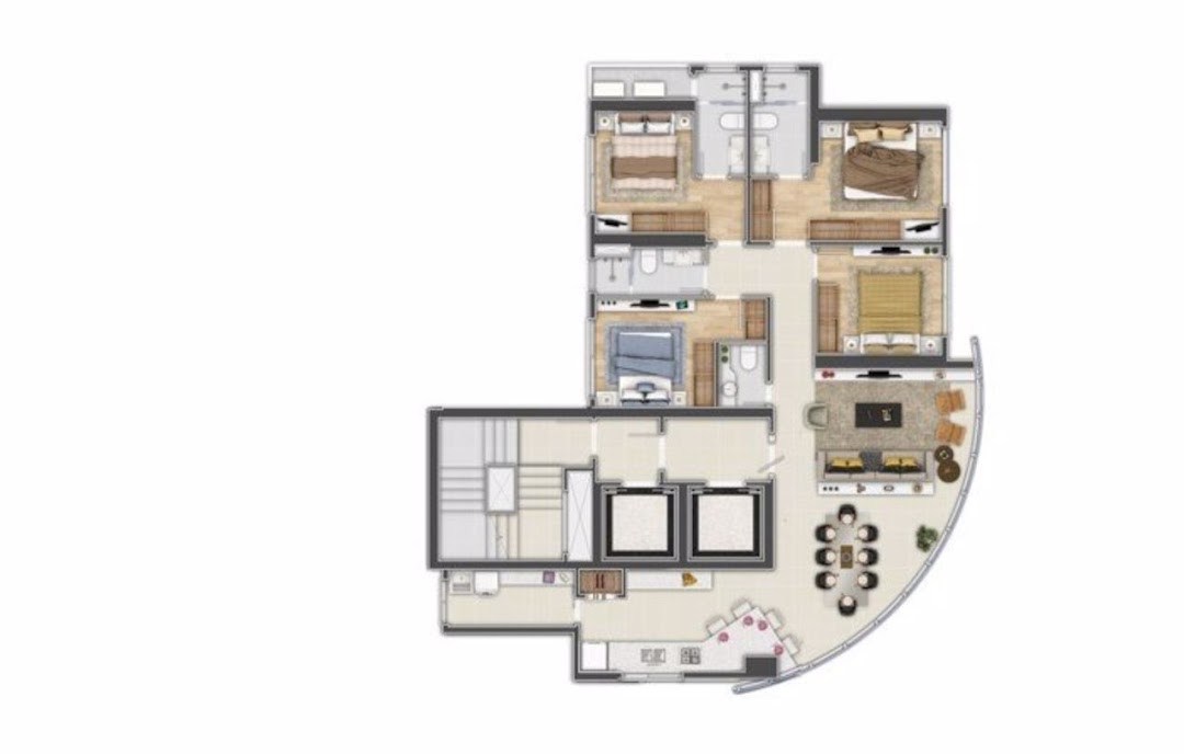 Apartamento, 4 quartos, 197 m² - Foto 15
