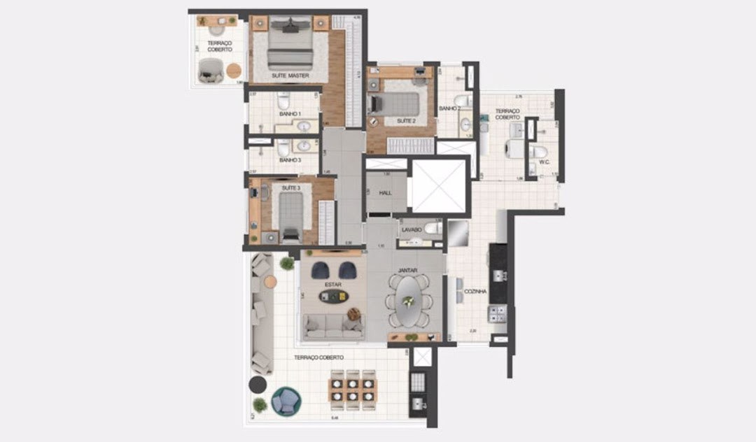Apartamento, 4 quartos, 283 m² - Foto 16