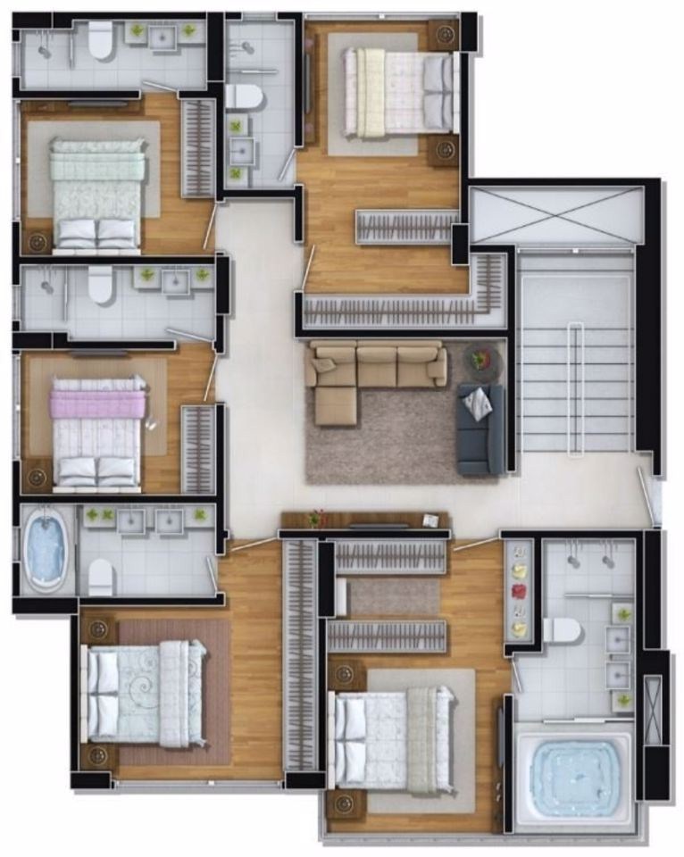 Apartamento, 4 quartos, 137 m² - Foto 19