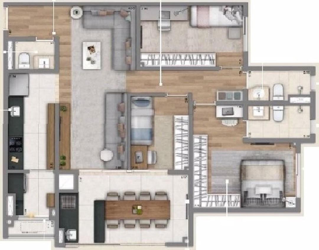 Apartamento, 3 quartos, 96 m² - Foto 32