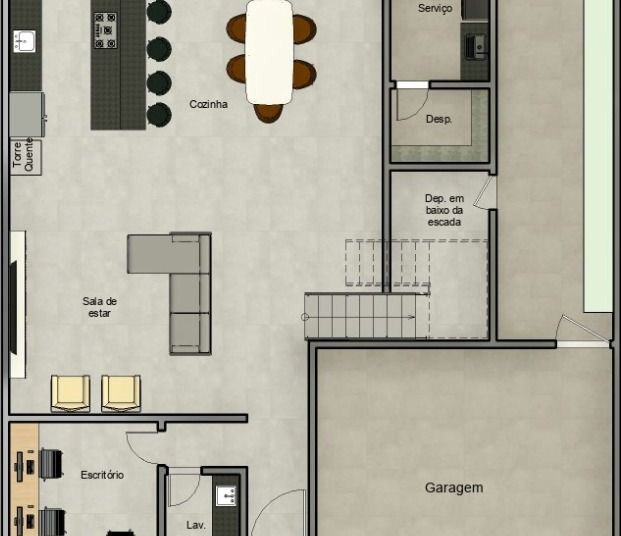 Casa, 4 quartos - Foto 2