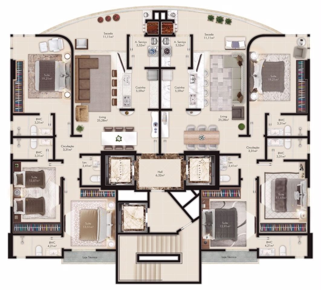 Apartamento, 3 quartos, 128 m² - Foto 15