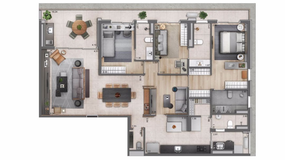 Apartamento, 3 quartos, 175 m² - Foto 5