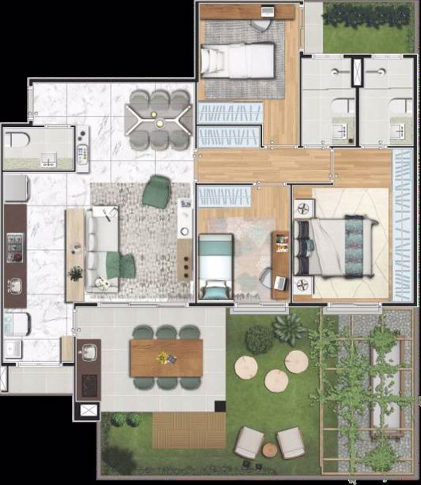 Apartamento, 3 quartos, 91 m² - Foto 14