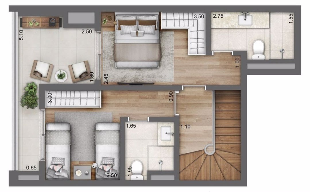 Apartamento, 2 quartos, 91 m² - Foto 14
